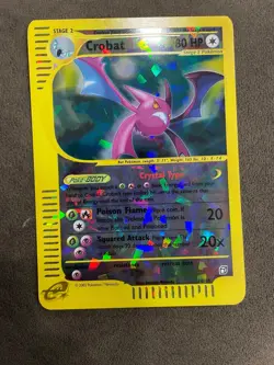 2003 eReader CRYSTAL CROBAT Skyridge Shattered Holo JUMBO TOPPER Card 10/12 - Image 1