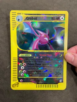 2003 eReader CRYSTAL CROBAT Skyridge Shattered Holo JUMBO TOPPER Card 10/12 - Image 2
