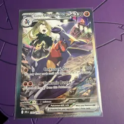 Pokemon Cynthia's Garchomp ex 232/182 Sv10: Destined Rivals Full Art Holo SIR - Image 1