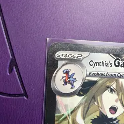 Pokemon Cynthia's Garchomp ex 232/182 Sv10: Destined Rivals Full Art Holo SIR - Image 4