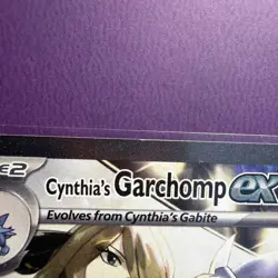 Pokemon Cynthia's Garchomp ex 232/182 Sv10: Destined Rivals Full Art Holo SIR - Image 5