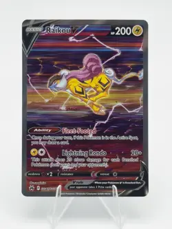 Raikou V GG41/GG70 Crown Zenith: Galarian Gallery Holo Pokemon TCG NM - Image 1