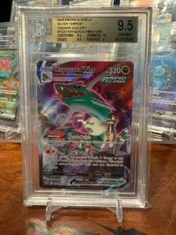 Pokemon Silver Tempest Trainer Gallery Rayquaza VMAX TG20 BGS 9.5 GEM MINT! - Image 1