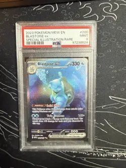 2023 Pokemon 200/165 Blastoise ex SV 151 SIR PSA 9 - Image 1