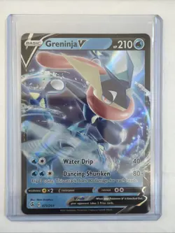 Greninja V 073/264 2021 Pokemon SWSH Fusion Strike Ultra Rare - Image 1