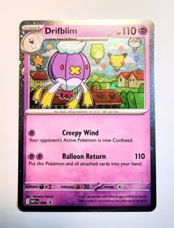 Drifloon 005 Drifblim 006 COSMOS Black Star Promos Pokemon TCG Mega Evolution NM - Image 3