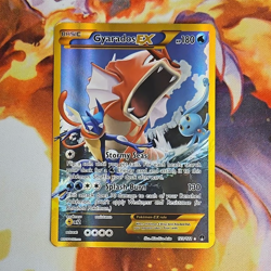 2016 Pokemon XY Full Art Gyarados EX Breakpoint 123/122 Secret Rare - Image 1