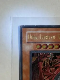 Yugioh Uria, Lord of Searing Flames SOI-EN001 Ultimate Rare 1st Ed MP - Image 2