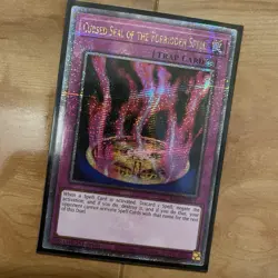 YuGiOh Cursed Seal Of The Forbidden Spell RA03-EN076 1st Ed Quarter Century Rare - Image 2