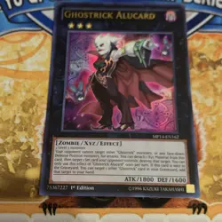 Yugioh Ghostrick Alucard - MP14-EN162 1st Edition NM - Image 1