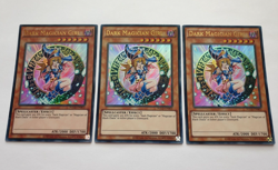 3 x Dark Magician Girl - YGLD ENB03 - Ultra Rare - YuGiOh Playset - Image 1
