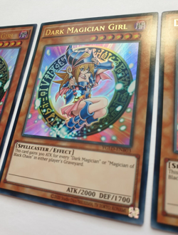 3 x Dark Magician Girl - YGLD ENB03 - Ultra Rare - YuGiOh Playset - Image 2