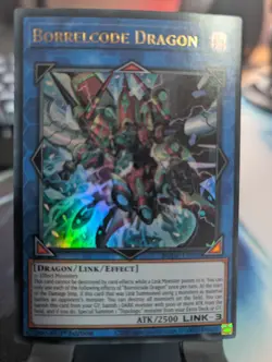 YuGiOh! Borrelcode Dragon BODE-EN050 Ultra Rare 1st Ed - Image 1