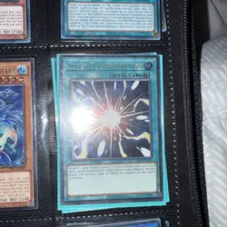 Yugioh OP14-EN001 Super Polymerization Ultimate Rare EU Print NM - Image 1