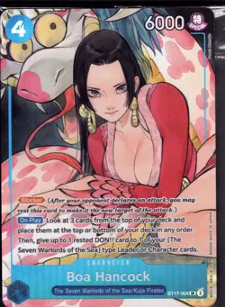 Boa Hancock (Illustration Box Vol.1) One Piece Promo Cards ST17-004 NM (SEALED) - Image 1