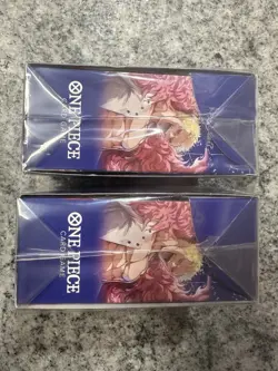 2x One Piece TCG: Double Pack Set 9 The Azure Sea's Seven - FACTORY SEALED! - Image 2
