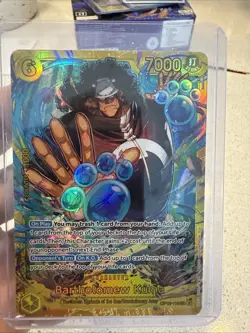 One Piece CCG Bartholomew Kuma OP12-119 Secret Rare Legacy of the Master - Image 1