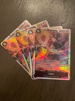 Sabo - OP04-083 SR Reprint PRB-02 Premium Booster -The Best- Vol. 2 English NM+ - Image 3