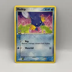 Mudkip 58/100 EX Crystal Guardians Non Holo - Common - Pokemon Card - Image 1