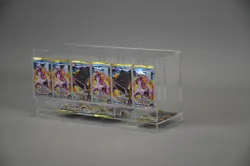 Trading Card TCG Pokemon, Yugioh, Sports - 6 Slot Acrylic Booster Pack Dispenser - Image 1
