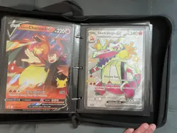 Pokemon TCG Promo Jumbo Card Lot with Zip-Up Binder - Over 75 Jumbo Cards! MP-NM - Image 4