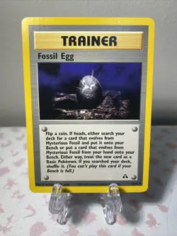 Pokemon Card TCG - Fossil Egg Trainer card - 72/75 - Neo Discovery - NM/M - Image 2