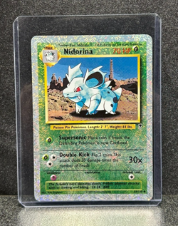 Pokemon Nidorina 55/110 Legendary Collection 2002 Reverse Holo Pokemon Card TCG - Image 1