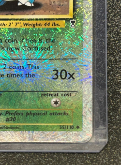 Pokemon Nidorina 55/110 Legendary Collection 2002 Reverse Holo Pokemon Card TCG - Image 5