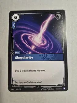 Riftbound Singularity card 105/298 Uncommon League of Legends - Image 1
