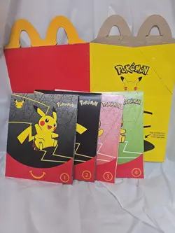 McDonalds Pokemon Cards Pack 25th Anniversary Promo- Set / Lot of 4 Sealed - Image 1