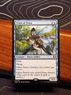 Scion of Oona Commander: Wilds of Eldraine Regular - Image 1