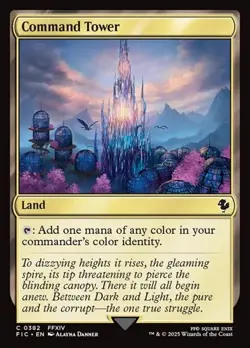 2x Command Tower (#382) FIC NM MTG - Image 1