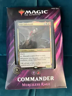 Magic the Gathering MTG Commander 2019 Merciless Rage Deck Factory Sealed - Image 1