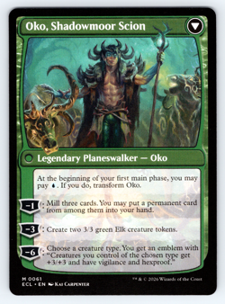Oko, Lorwyn Liege Planeswalker - Lorwyn Eclipsed MTG - Image 2