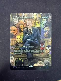 Clever Impersonator (FOIL BORDERLESS) Marvel's Spider-Man - Magic/MTG - Image 1