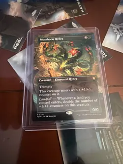 Mossborn Hydra *Borderless* - NM - Magic The Gathering - MTG - Image 1