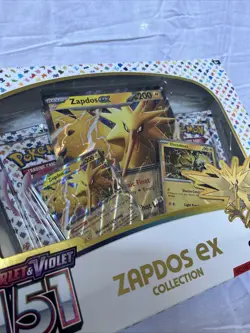 Pokemon TCG Scarlet & Violet 151 Zapdos EX Collection Box Sealed NEW - Image 5