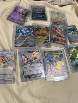Pokemon Card Lot 100 OFFICIAL TCG Cards With Guaranteed Hits! - Image 3
