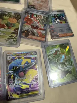 Pokemon Card Lot 100 OFFICIAL TCG Cards With Guaranteed Hits! - Image 5