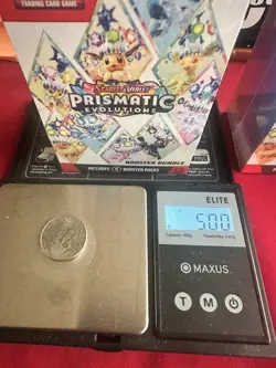 Prismatic Evolutions Booster Bundle HEAVY Lot of 2 Pokemon TCG Possible God Pack - Image 2