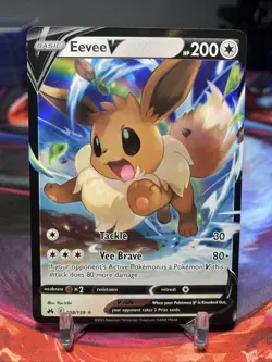 Eevee V 108/159 Ultra Rare Holo - SwSh12.5: Crown Zenith - Pokemon TCG - Image 2