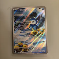 Pokemon TCG - Piplup Illustration Rare - Phantasmal Flames 98/94 NM - Image 1