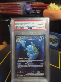 PSA 10 Pokemon Blastoise ex 200/165 Sv: Scarlet & Violet 151 Holo - Image 1