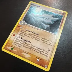 Pokemon Marowak EX TCG FireRed & LeafGreen 7/112 Holo Rare - Image 2