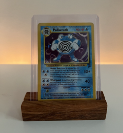 Pokemon TCG Poliwrath #15/130 Base Set 2 Unlimited Holo Rare WOTC VTG 2000 Swirl - Image 3