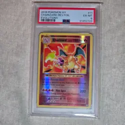 2016 Pokemon XY Evolutions - Charizard Reverse Holo #11 - PSA 6 EX-MT - WOTC RP - Image 1