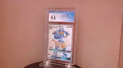 LUCARIO GX Shiny Vault Holo Hidden Fates #SV64 CGC 9.5 Pokemon Blue Label - Image 3