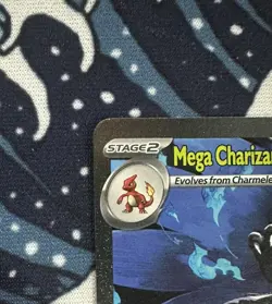 Mega Charizard X EX 125/094 - Pokemon TCG - ME Phantasmal Flames - SIR - Mint - Image 3