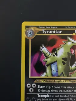 Pokemon Tyranitar 31/75 Neo Discovery LP - Image 4