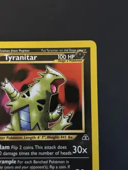 Pokemon Tyranitar 31/75 Neo Discovery LP - Image 5